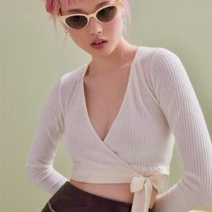 NBW For Love & Lemons The Freddy Wrap Top